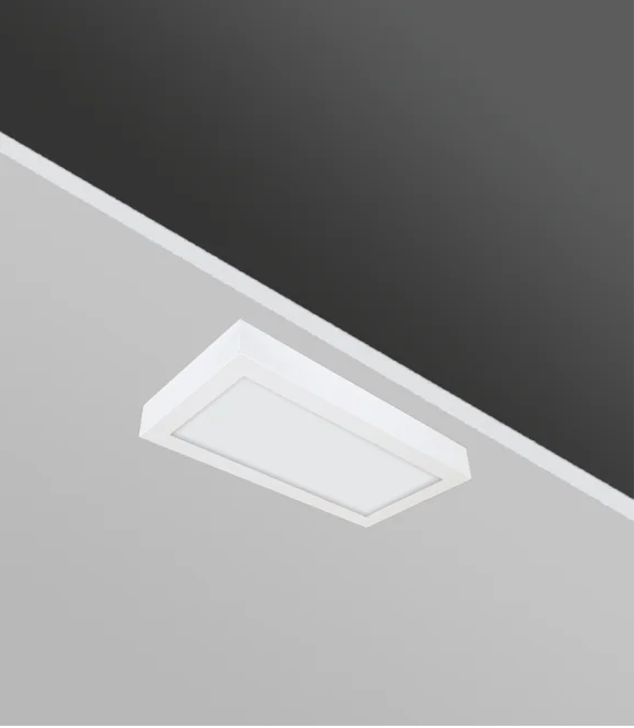 OPLA 30x60 20W 6000K Sac Çerçeveli Opal Camlı Sıva Üstü Backlight Armatürler
