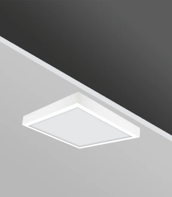 OPLA 60x60 36W 3000K Plastik Çerçeveli Opal Camlı Sıva Üstü Backlight Armatürler