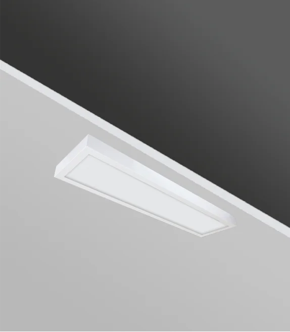 OPLA 30x120 36W 6000K Sac Çerçeveli Opal Camlı Sıva Üstü Backlight Armatürler
