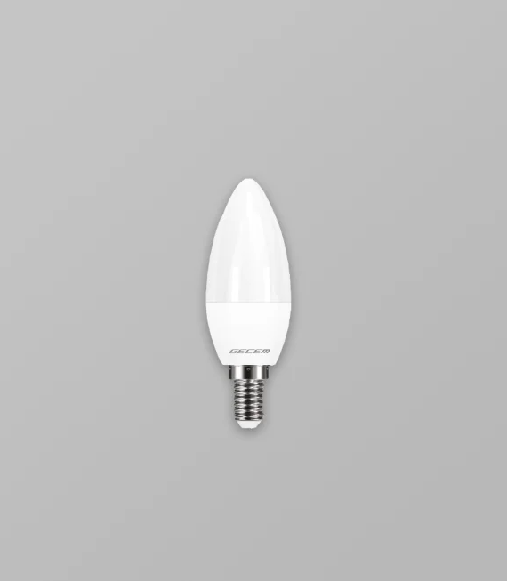 7W E14 Duylu Led Buji Ampul 6500K (C37)