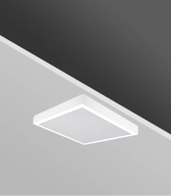 PRIZA 60x60 36W 4000K Plastik Çerçeveli Prizmatik Camlı Sıva Üstü Backlight Armatürler