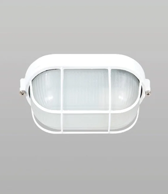 CAGE 1XE27 Duylu Plastik Gövdeli Kafesli Etanj Armatürler