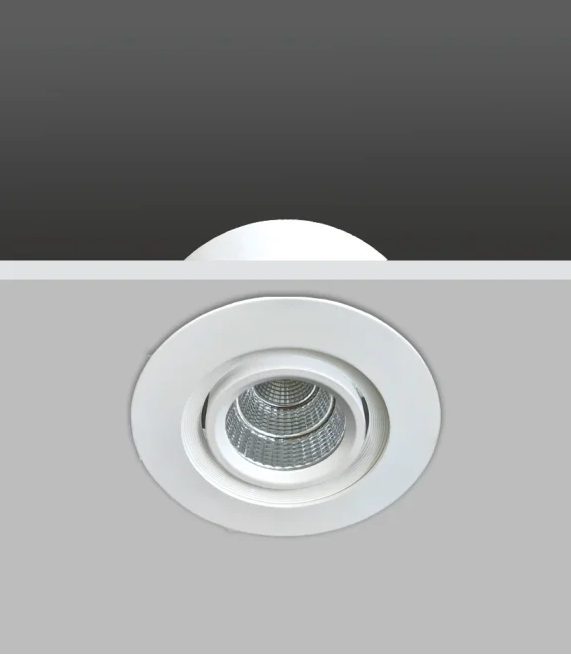 LORIA 20W 4000K Sıva Altı COB Ledli Harketli Downlight Armatürler