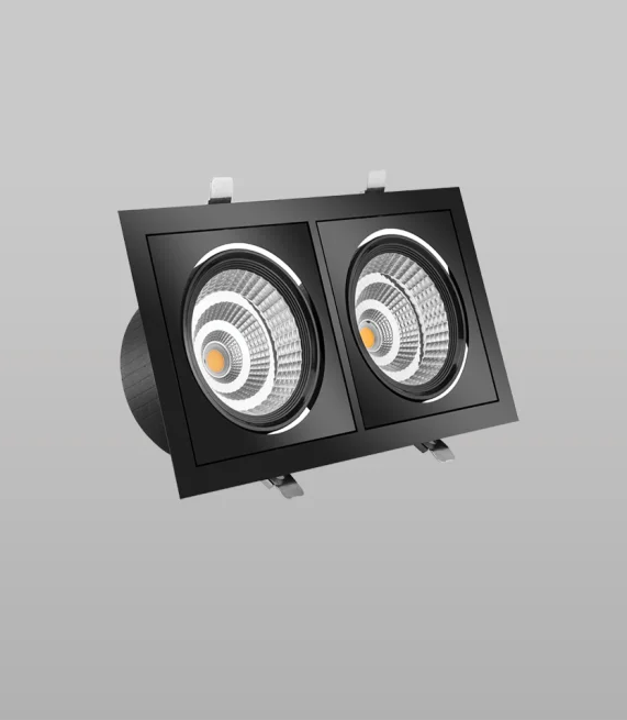 MODULA 2X20W 4000K Sıva Altı Kare Spot Armatürler